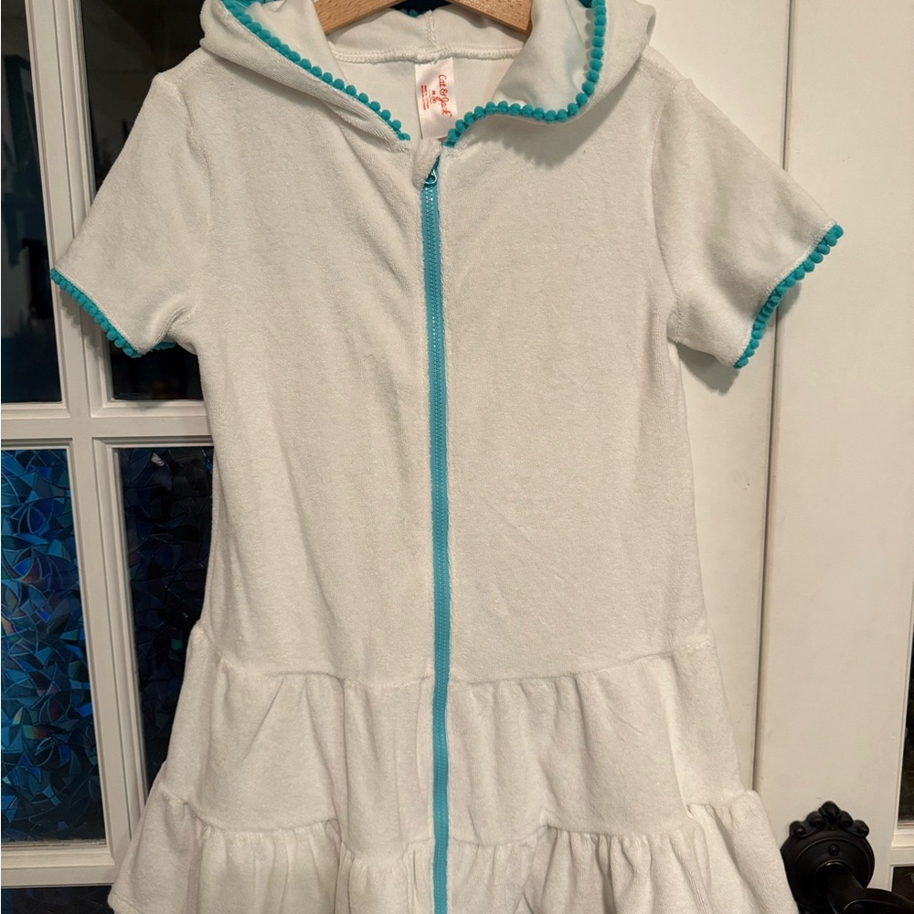 Girls Cat&Jack Cover-up with Hood